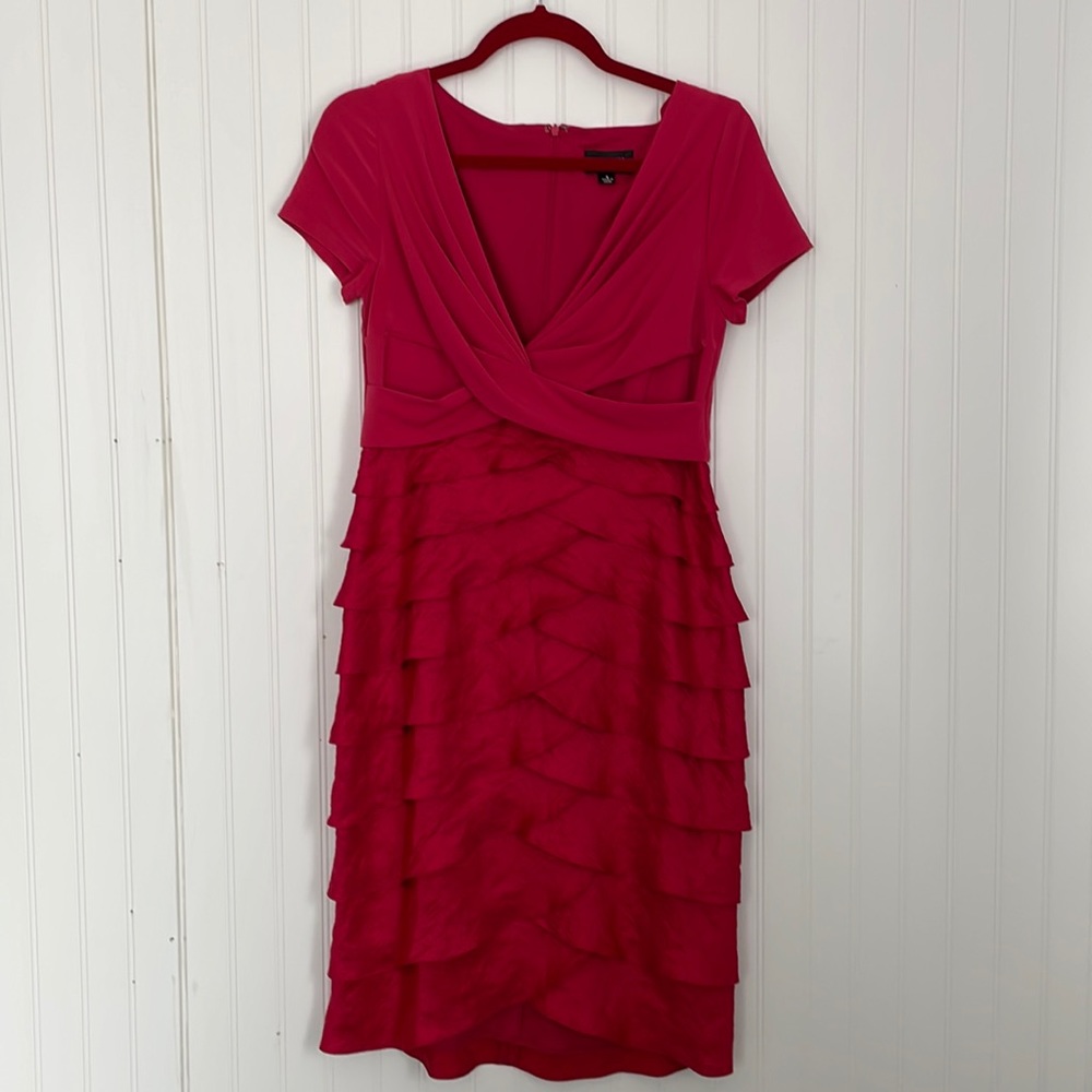 Adrianna Papell size 8 red dress